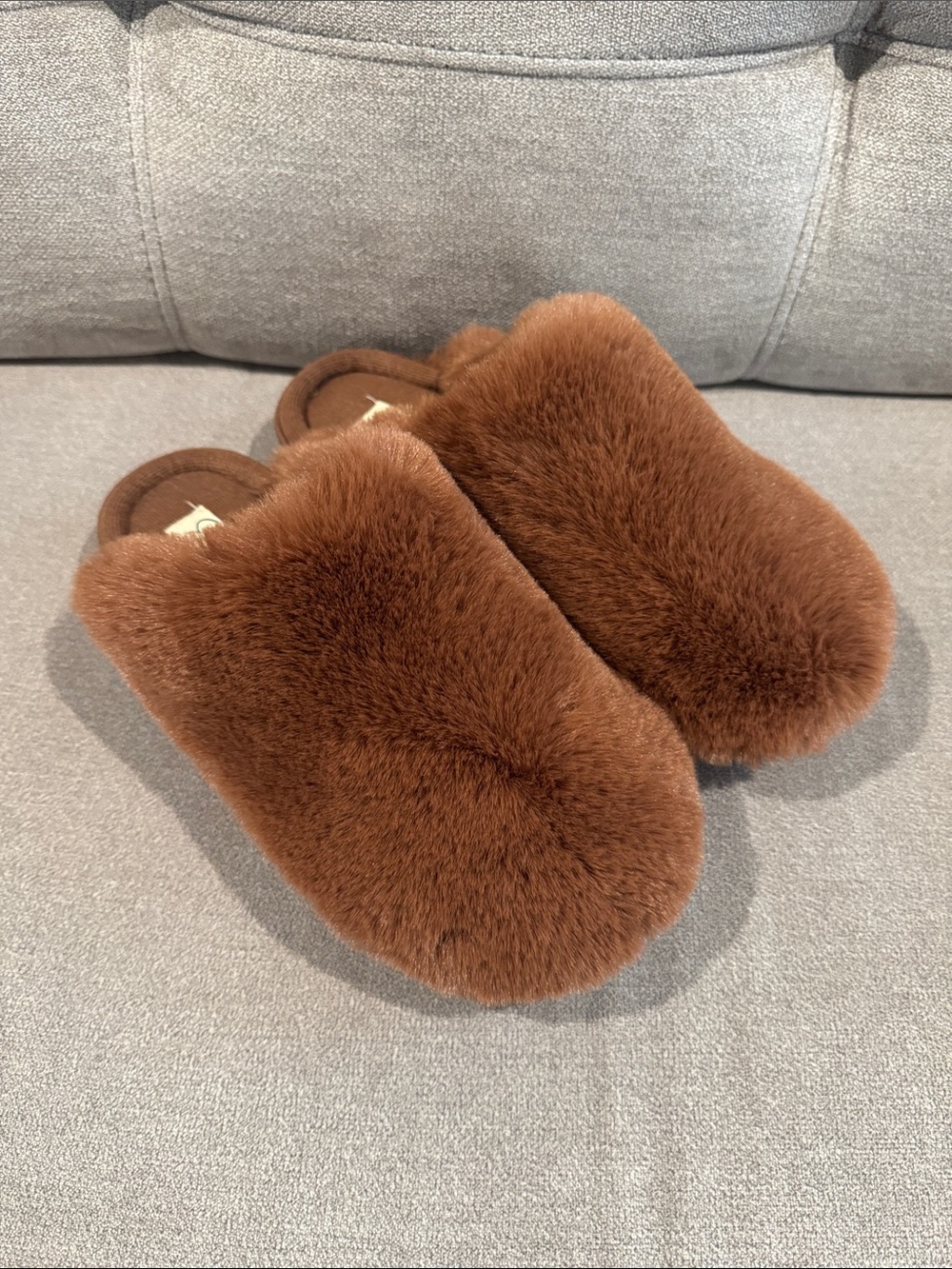 Jessica Simpson Fur Slippers